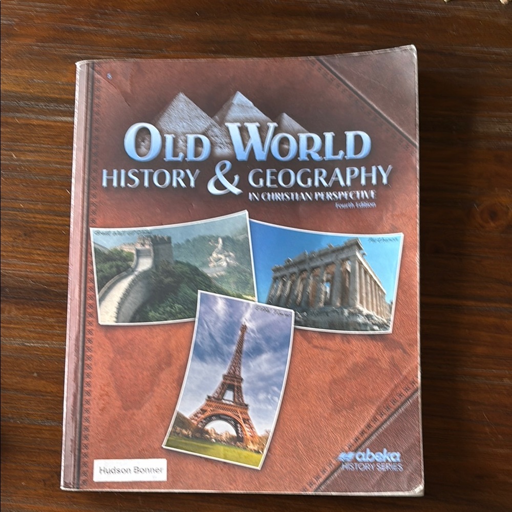 Old World History & Geography Textbook